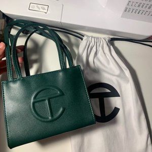 Telfar Small Dark Olive Shopping Bag